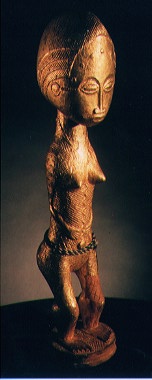 Gold Leafed Baule